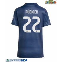 Maglie da calcio Real Madrid Antonio Rudiger #22 Seconda Maglia Femminile 2025-26 Manica Corta